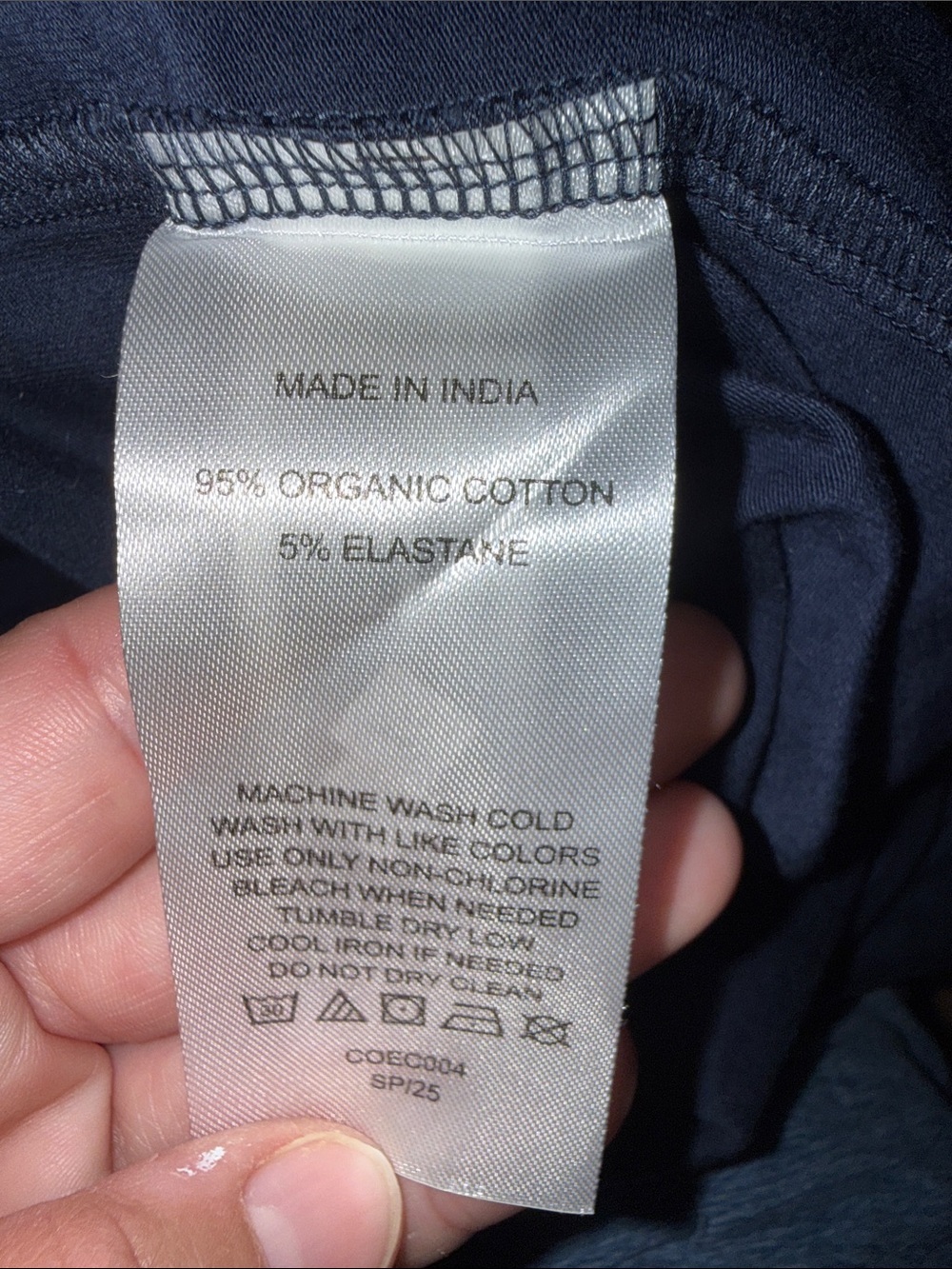 NWT Quince Organic Cotton Maternity Overalls Size XS - Picture 6 of 7